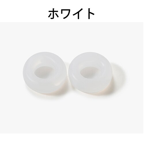 リング型 ホワイト 眼鏡ストッパー 1ペア メガネズレ防止 丸い 眼鏡ストッパー シリコン メガネズレおち防止 落下防止 すべり止め 柔らかい 痛くない ポイント消耗_13