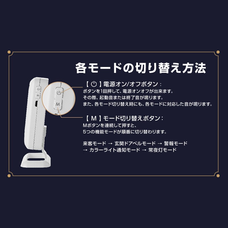 人感センサー ワイヤレスチャイム 受信機2個と赤外線センサー1個セット 人感センサー ワイヤレスチャイム 受信機2個と赤外線センサー1個セット