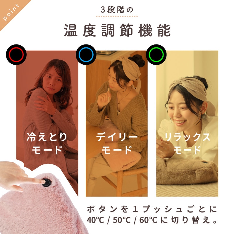 ENETANPO グラフェンホットウォーマー グレー SE1002080 │アイリス