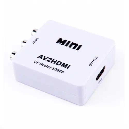 AV HDMI �ϊ��R���o�[�^�[ ���F RCA to HDMI�A�_�v�^�[ RCA�A�i���O����HDMI�f�W�^���ϊ� DVD �ԍڃ`���[�i�[ ���j�^�[�ڑ� �r�f�I�f�b�L SFC�o�� 1080P_8