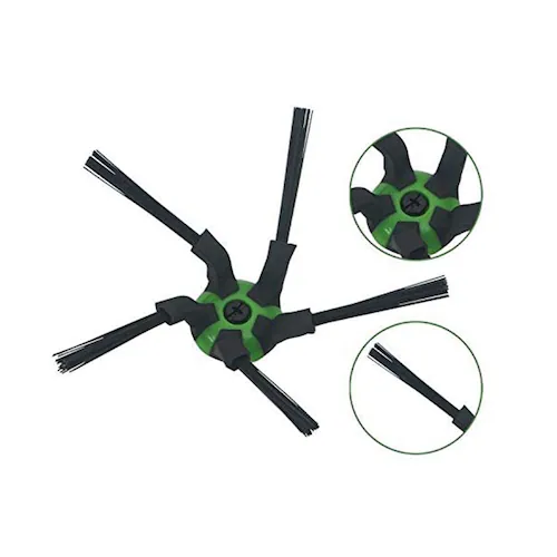 irobot S9 S9+用ブラシ 黒毛コーナーブラシ 緑プラスチック roomba S9 S9+ アイロボット ルンバS9シリーズ 対応互換品 ネジ付き_1