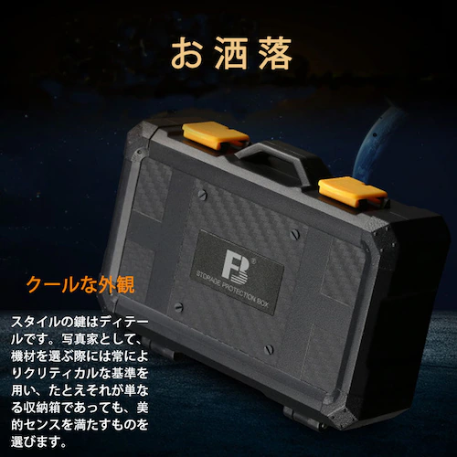 �������J�[�h���[�P�[�X �J�����o�b�e���[2�� TF9�� SD�J�[�h5�� CF�J�[�h2���܂���XQD�J�[�h2�����[�ł��� �|�[�^�u�� �P�[�X �R���p�N�g ��e��_14