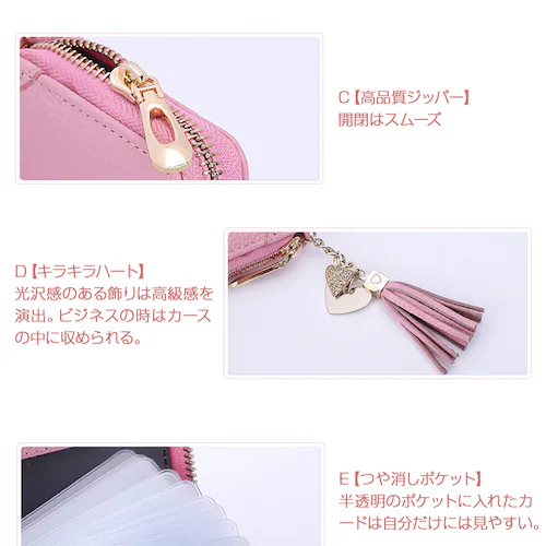 �J�[�h�P�[�X �u���b�N ���f�B�[�X ��e�� ���h���� 40�����[ �{�v ���v ���� �I�V���� �J�[�h�z���_�[ �J�[�h���[ �J�[�h�o�b�O �蒠�^ ����΂� �p�X�e�� �g�����h_7