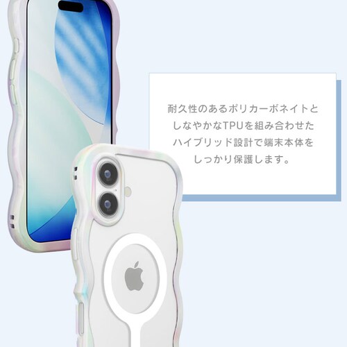 iPhone 17�p MagSafe�Ή� �E�F�[�u�P�[�X [�I�[�����z���C�g]_7