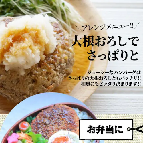 ハンバーグ 食べ比べ 豪華 福袋 メガ盛り 2.2kg 2種セット (プレーン100g×12個、チーズイン100g×10個) 惣菜 お弁当 業務用 爆買_13