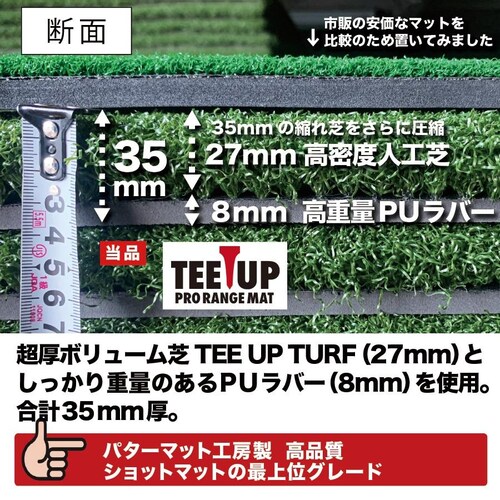 �E�b�h�b�e�B�[���h����v���d�l TEEUP PRO RANGE MAT 30�~60cm �Ɩ��p���d��1.44kg 35mm�����{�����[����_15