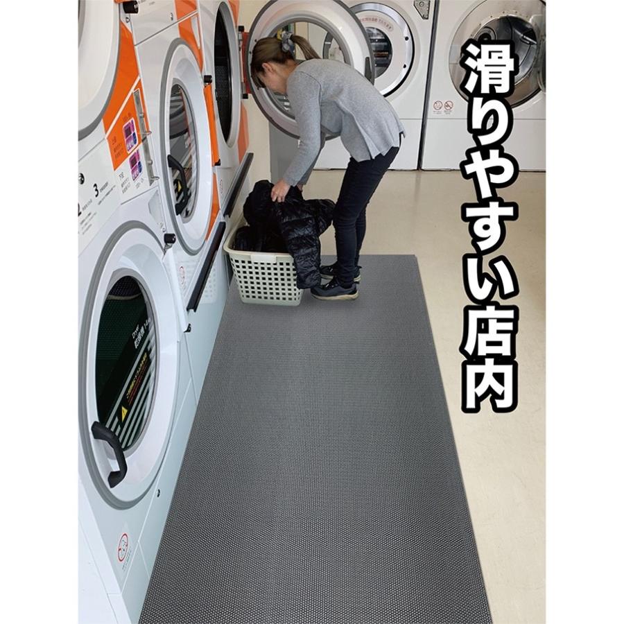 歩行 滑り止めマット スタッドレスマット 90cm×120cm 3枚入り グレー