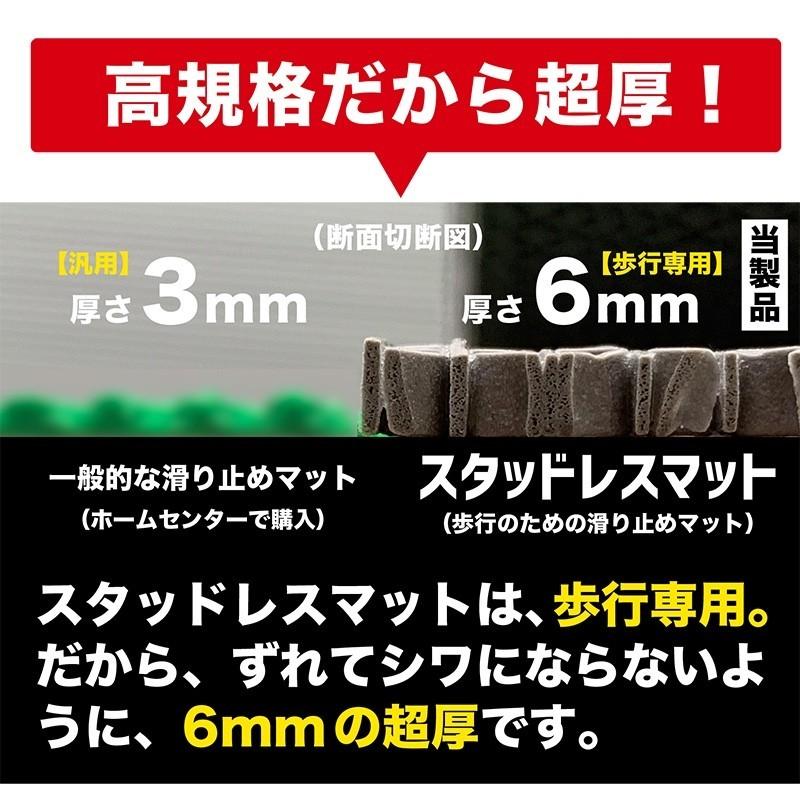 お風呂の滑り止めマット 90cm×80cm 1枚入り グレー 高規格6mm厚・安全