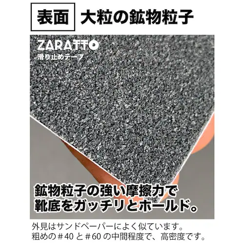�����p4�Z�b�g ZARATTO �U���b�g ����~�߃e�[�v �W���^�C�v�E�O���[ ��5cm�~����5m �z�����q PVC �ϐ� �m���X���b�v �K�i ����~��_13