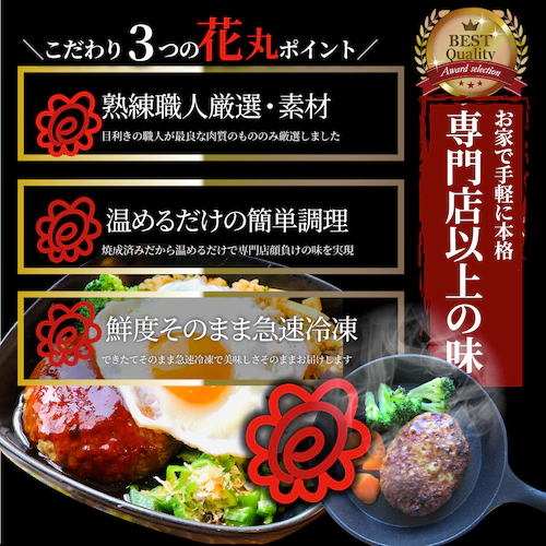 �n���o�[�O �y�� �e�҂� �n���o�[�O ���K���� 2.4kg�i100g�~24���j �����W�n�j �Ⓚ�ٓ� ����_5