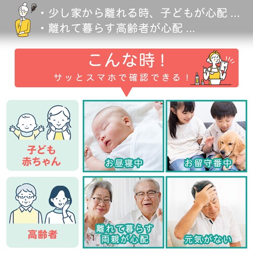 �h�ƃJ���� ���C�����X �Ď��J���� �y�b�g�J���� WI-FI �X�}�z�Ή� 355�x ��] ����� �x�C�r�[ �Ԃ����_1