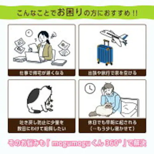自動給餌器 給餌器 猫 犬 タイマー ウェットフード 給餌機 餌やり機 オートペットフィーダー エサやり キャットフード_2