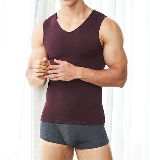 メンズあったかタンクトップインナー 暖かい 裏起毛 タンクトップ メンズインナー 防寒 肌着 保温 秋冬用 あったか ソフトタッチ 着心地快適 伸縮性 通気性 男性用 下着 冷え対策 重ね着用 ノース_3