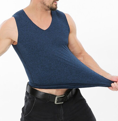 メンズあったかタンクトップインナー 暖かい 裏起毛 タンクトップ メンズインナー 防寒 肌着 保温 秋冬用 あったか ソフトタッチ 着心地快適 伸縮性 通気性 男性用 下着 冷え対策 重ね着用 ノース_4