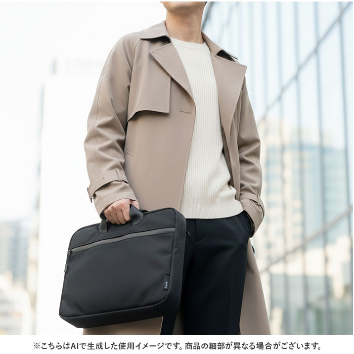 ブラックナイロンノートPCケース コーデュラバリスティックナイロン 1680D ノートPCケース of monogoods