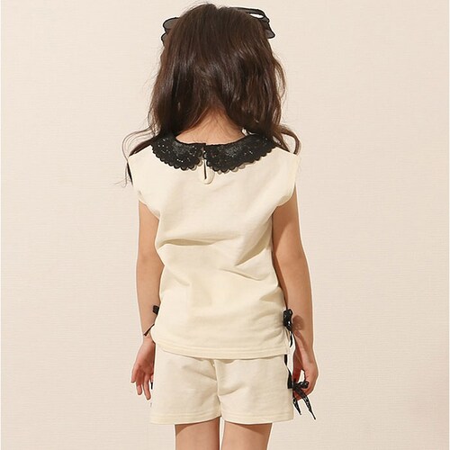 Rora �Z�b�g�A�b�v �ʔ� ���[�� �G���� �㉺�Z�b�g �L�b�Y �q�� ���̎q ���q ���� �V���[�g�p���c ���[�X ���{�� ���ǂ� �q�ǂ� ���ꂢ�� ������� ���킢�� �I�V���� ���� �J�W���A�� _5