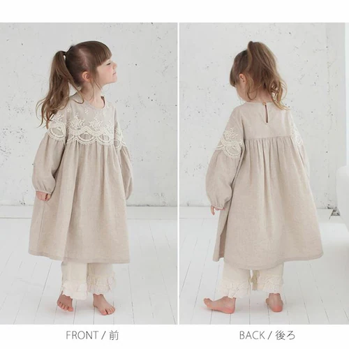 BEIGE S �L�b�Y �p�W���} ���̎q �W���j�A �ʔ� �����s�[�X 10006252 �p�W���}�h���X �i�C�g�h���X ���[�������s�[�X ���� ���[�X �t���� ������� ���� �I�V���� ���킢�� ����_3