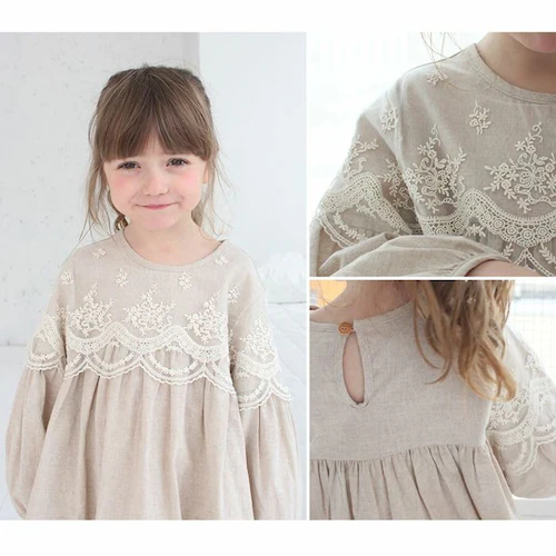 BEIGE S �L�b�Y �p�W���} ���̎q �W���j�A �ʔ� �����s�[�X 10006252 �p�W���}�h���X �i�C�g�h���X ���[�������s�[�X ���� ���[�X �t���� ������� ���� �I�V���� ���킢�� ����_8