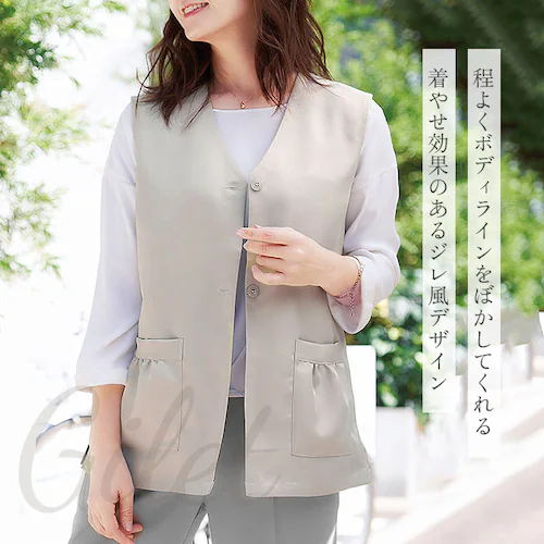 手ぶら ベスト レディース 通販 手ぶらベスト トップス 羽織り羽織 多機能ポケット 8ポケット BENNRI おしゃれ オシャレ 防犯対策 コートイン 旅行 レジャー お散歩 買い物 お出掛け おで_5