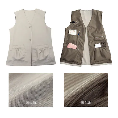 手ぶら ベスト レディース 通販 手ぶらベスト トップス 羽織り羽織 多機能ポケット 8ポケット BENNRI おしゃれ オシャレ 防犯対策 コートイン 旅行 レジャー お散歩 買い物 お出掛け おで_12