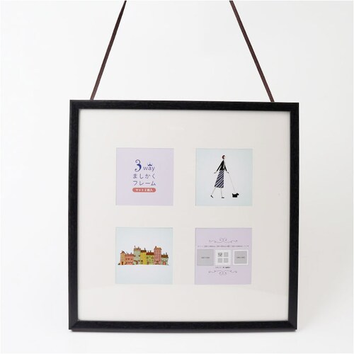 �t���[�� �����` �ʔ� �ʐ^���� �t�H�g�t���[�� 300�~300mm �z�� �Ǌ|�� ���� ������� ���킢�� �܂����� �n���J�` �^�I�� �h�J �L���g ���� ���r���O �Q�� �t�@�~���[ �Ƒ� �E�F�f�B_8