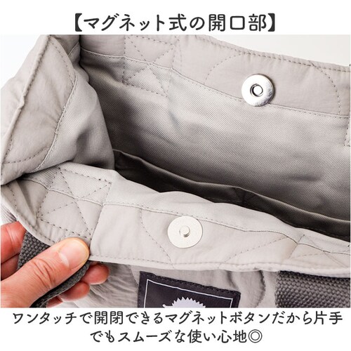 スカンジナビアンフォレスト トートバッグ 251-TTSF868 通販 SCANDINAVIAN FOREST ミニトートバッグ キルティングバック 手提げバッグ 小さめ 軽量 撥水 ナイロン ブラン_5