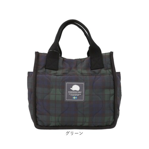 スカンジナビアンフォレスト トートバッグ 251-TTSF868 通販 SCANDINAVIAN FOREST ミニトートバッグ キルティングバック 手提げバッグ 小さめ 軽量 撥水 ナイロン ブラン_16