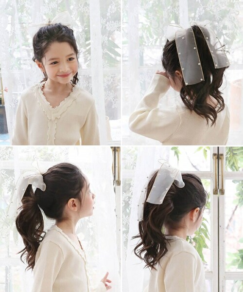 �L�b�Y �w�A�S�� ���{�� �ʔ� �I�[�K���W�[ �p�[�� 68062301 �E�i�X�w�A�S�� �傫�� ���̎q ��l���ۂ� ������ ���w�� ������ ���\�� �I�V���� ���� ������� ���킢�� �w�A�A�����W _10