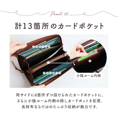 スヌーピー 財布 通販 PEANUTS RIDER 長財布 ロングウォレット 長サイフ サイフ snoopy キャラクター グッズ 大人 向け レディース おしゃれ 本革 革 レザー ラウンドファスナ_5