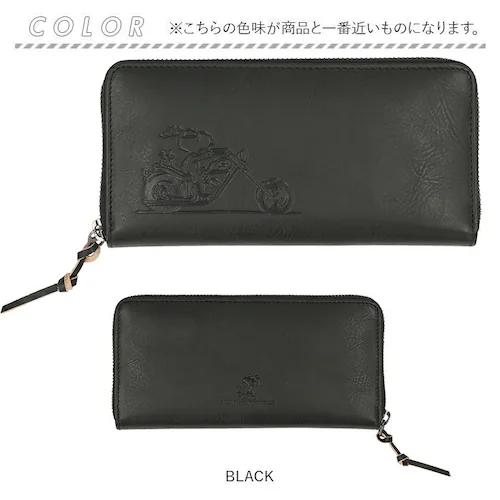 スヌーピー 財布 通販 PEANUTS RIDER 長財布 ロングウォレット 長サイフ サイフ snoopy キャラクター グッズ 大人 向け レディース おしゃれ 本革 革 レザー ラウンドファスナ_10