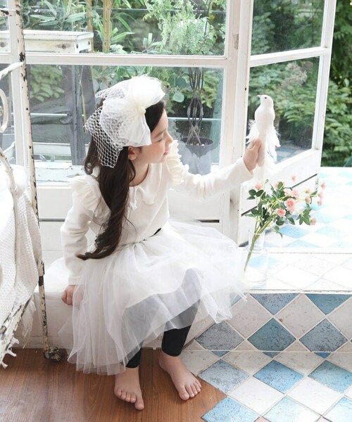 スカート キッズ 女の子 通販 スカートパンツ 54012202 スカッツ レギンス付きスカート チュールスカート チュチュスカート ふんわり フォーマル パーティー 大人っぽい かわいい オシャレ _11