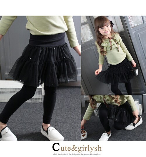 スカート キッズ 女の子 通販 スカートパンツ 10001142 スカッツ レギンス付きスカート チュールスカート チュチュスカート ふんわり キラキラ フォーマル パーティー かわいい オシャレ 可_4