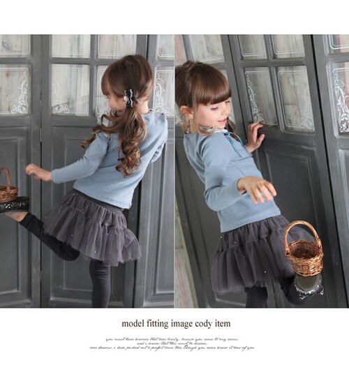 スカート キッズ 女の子 通販 スカートパンツ 10001142 スカッツ レギンス付きスカート チュールスカート チュチュスカート ふんわり キラキラ フォーマル パーティー かわいい オシャレ 可_9