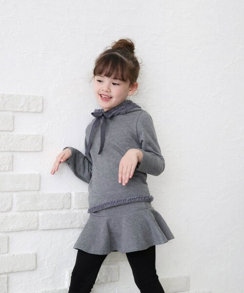 �L�b�Y ���̎q ������� �� �Z�b�g�A�b�v �ʔ� �㉺�Z�b�g �H�~ 72012402 ���� �p�[�J�[ �X�J�b�c �X�J�[�g�p���c �t�[�f�B�[ �t���� �� �R�b�g�� ���킢�� �J�W���A���Z�b�g�A�b�v �J�W_5