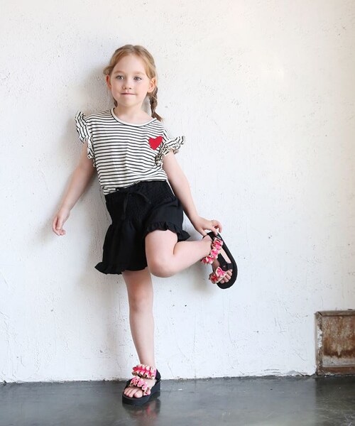 �L�b�Y T�V���c ���� ���̎q �ʔ� �J�b�g�\�[ 73022401 ����T�V���c �ĕ� �t���� �{�[�_�[ �n�[�g �����|�C���g �h���b�v�V�����_�[ ���� ������� ���킢�� �I�V���� ���ǂ� ���q _10