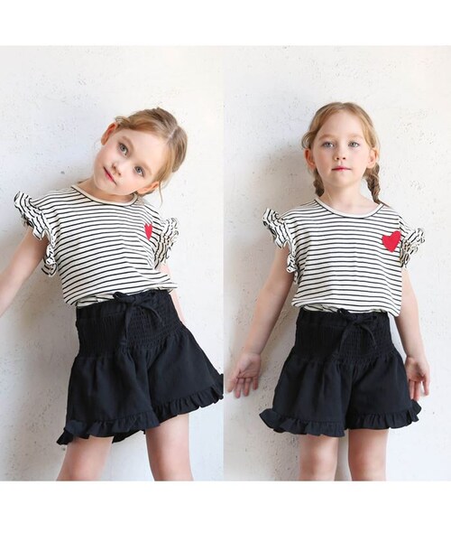 �L�b�Y T�V���c ���� ���̎q �ʔ� �J�b�g�\�[ 73022401 ����T�V���c �ĕ� �t���� �{�[�_�[ �n�[�g �����|�C���g �h���b�v�V�����_�[ ���� ������� ���킢�� �I�V���� ���ǂ� ���q _12