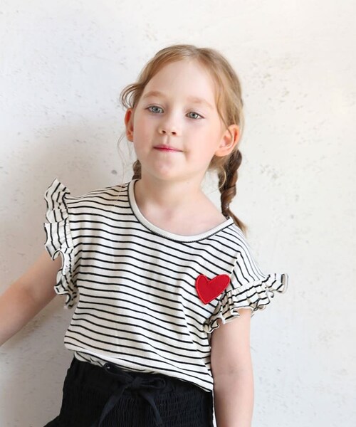 �L�b�Y T�V���c ���� ���̎q �ʔ� �J�b�g�\�[ 73022401 ����T�V���c �ĕ� �t���� �{�[�_�[ �n�[�g �����|�C���g �h���b�v�V�����_�[ ���� ������� ���킢�� �I�V���� ���ǂ� ���q _14