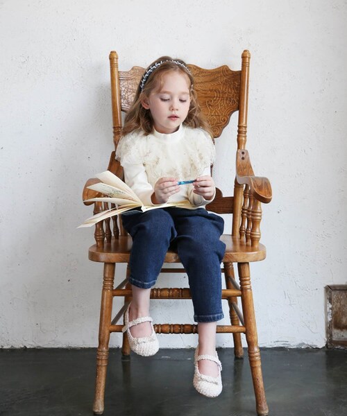 ���̎q �L�b�Y ���� T�V���c �ʔ� ����T 63022302 ����T�V���c �J�b�g�\�[ �n�C�l�b�N ���b�t���J���[ �h�J �`���[�� ������� ���킢�� �I�V���� ���� ���ǂ� ���q ���w�� �g�b�v_7