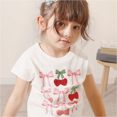 Rora T�V���c �ʔ� ���[�� �`�F���[�|�b�v ���� �J�b�g�\�[ ����T�V���c �v�����gT�V���c �L�b�Y �q�� ���̎q ���q ������� ���킢�� ���ǂ� �q�ǂ� ���{�� �n�[�g �I�V���� ���� �J_6