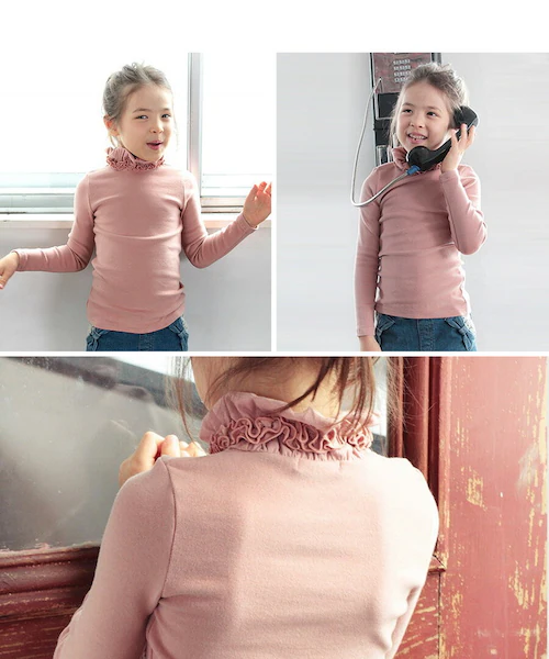 ���̎q �L�b�Y ���� T�V���c �ʔ� ����T 10002437 ����T�V���c �J�b�g�\�[ �n�C�l�b�N �����キ���� �^�[�g���l�b�N ���n ������� ���킢�� �I�V���� ���� ���ǂ� ���q ���w�� �g_4