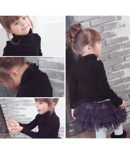 ���̎q �L�b�Y ���� T�V���c �ʔ� ����T 10002437 ����T�V���c �J�b�g�\�[ �n�C�l�b�N �����キ���� �^�[�g���l�b�N ���n ������� ���킢�� �I�V���� ���� ���ǂ� ���q ���w�� �g_6