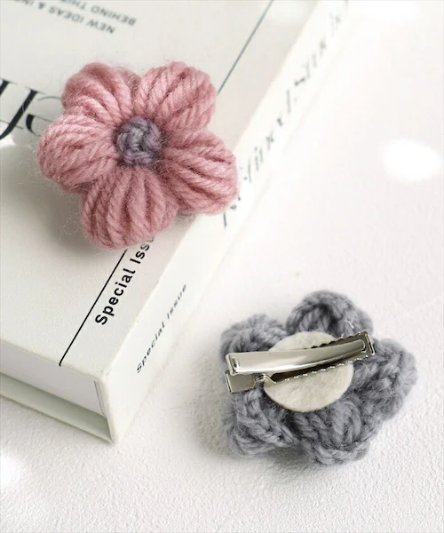 Rora �w�A�N���b�v �L�b�Y 2�Z�b�g �ʔ� �u���[�� �j�b�g ���� �t�����[ �w�A�[�N���b�v ���ǂ� ������ �w�A�A�N�Z�T���[ ������ �q�� ���̎q ��l���ۂ� ������ ���w�� ������ ���\�� _16