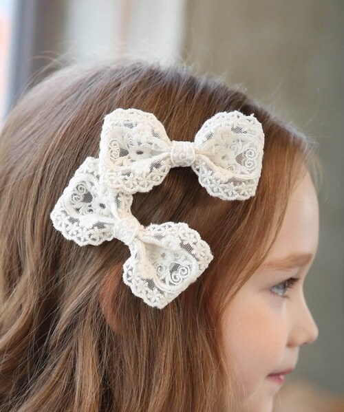 Rora �w�A�N���b�v �L�b�Y 2�Z�b�g �ʔ� ���C���[ ������ ������ ���{�� �傫�� ���[�X �z���C�g ���̎q �q�� �q�ǂ� ���ǂ� �t�H�[�}�� �i�`������ �J�W���A�� ������ ���w�� ������ _8