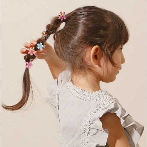 RORA �w�A�N���b�v 5�Z�b�g �ʔ� ���[�� �G�} �w�A�[�N���b�v �w�A�A�N�Z�T���[ ������ �L�b�Y �q�� �q�ǂ� ���ǂ� �~�j ������ �� ���� ���킢�� ������� ���̎q ���q ������ ������_4