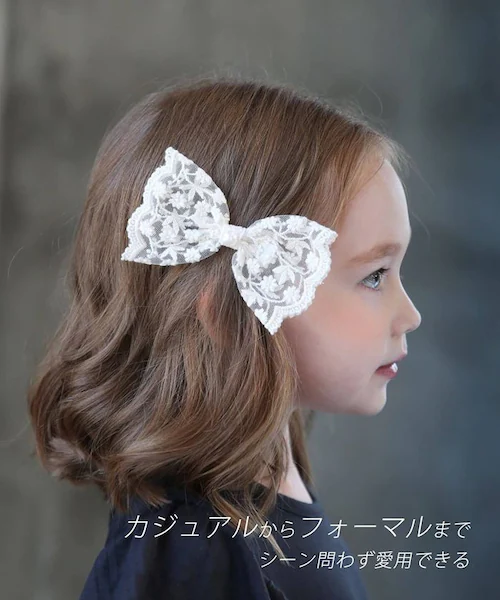 Rora �w�A�N���b�v �L�b�Y �ʔ� �w�C���[ ������ ������ ���{�� �傫�� ���[�X �p�[�� �z���C�g ���̎q �q�� �q�ǂ� ���ǂ� �t�H�[�}�� �i�`������ �J�W���A�� ������ ���w�� ������ �p�[_7