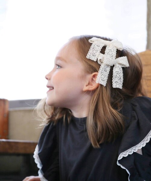 Rora �w�A�N���b�v �L�b�Y 2�Z�b�g �ʔ� �P�C���[ ������ ������ ���{�� �傫�� ���[�X �z���C�g ���̎q �q�� �q�ǂ� ���ǂ� �t�H�[�}�� �i�`������ �J�W���A�� ������ ���w�� ������ _8