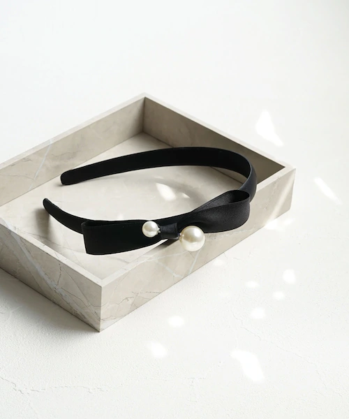 Rora カチューシャ キッズ 通販 エバー パール 髪飾り 髪留め 髪どめ ヘアアクセサリー ヘアバンド ヘッドドレス 子供 女の子 リボン サテン 結婚式 発表会 七五三 フォーマル 可愛い おし_9