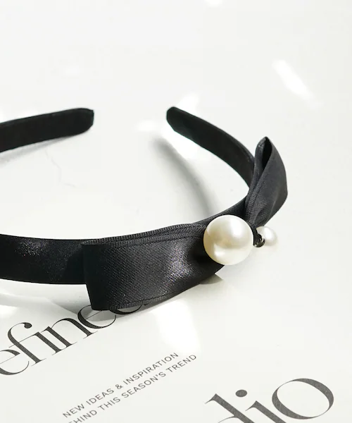 Rora カチューシャ キッズ 通販 エバー パール 髪飾り 髪留め 髪どめ ヘアアクセサリー ヘアバンド ヘッドドレス 子供 女の子 リボン サテン 結婚式 発表会 七五三 フォーマル 可愛い おし_11