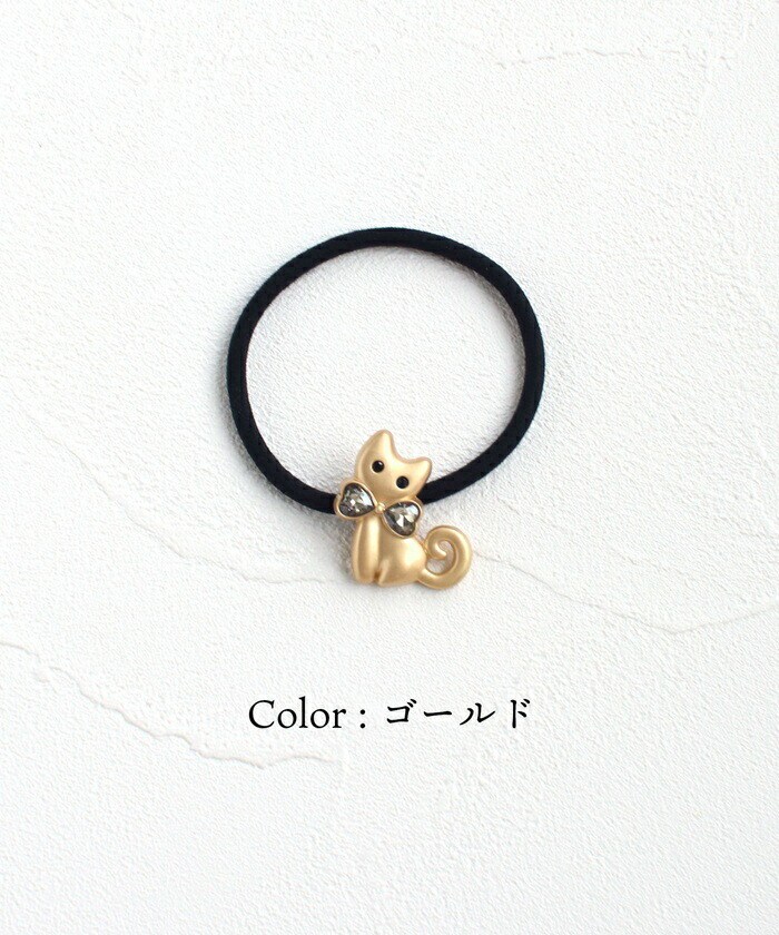 ゴールド Rora ヘアゴム キッズ 通販 ミャウ 髪ゴム 髪飾り 髪どめ 髪