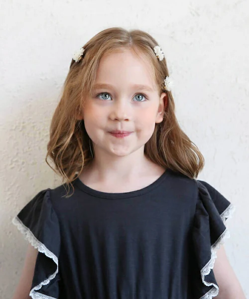 �w�A�N���b�v �L�b�Y 2�Z�b�g �ʔ� �w�A �N���b�v 68012302 �}�[�K���b�g�~�j�N���b�v ���� �t�����[ �q�� ���̎q ������ ���w�� ������ ���\�� ���킢�� ������� ���� �w�A�A����_2